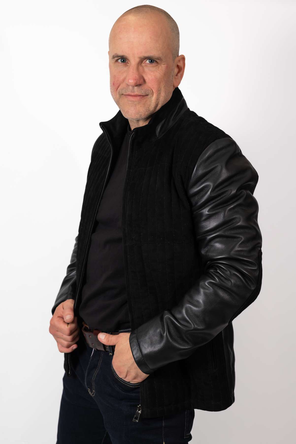 Men's leather jacket Daniel
