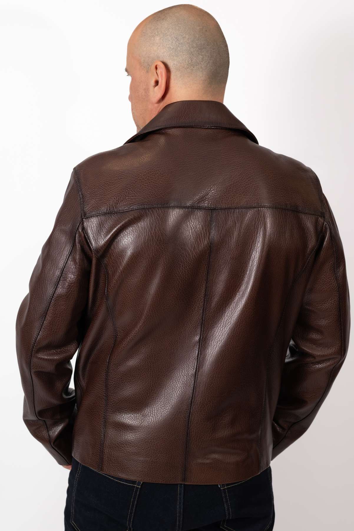 Men's leather jacket Mario
