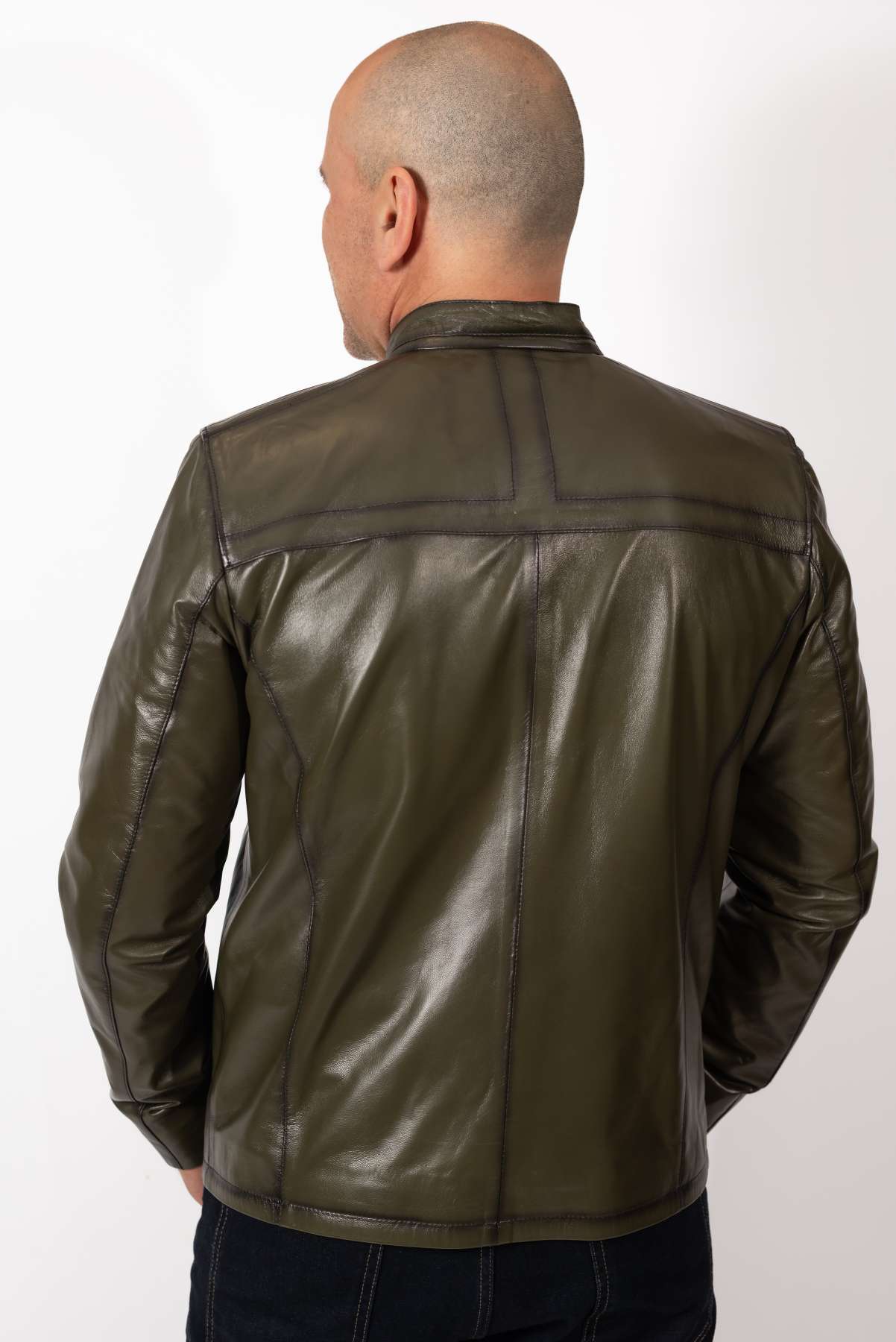 Men's leather jacket Boril