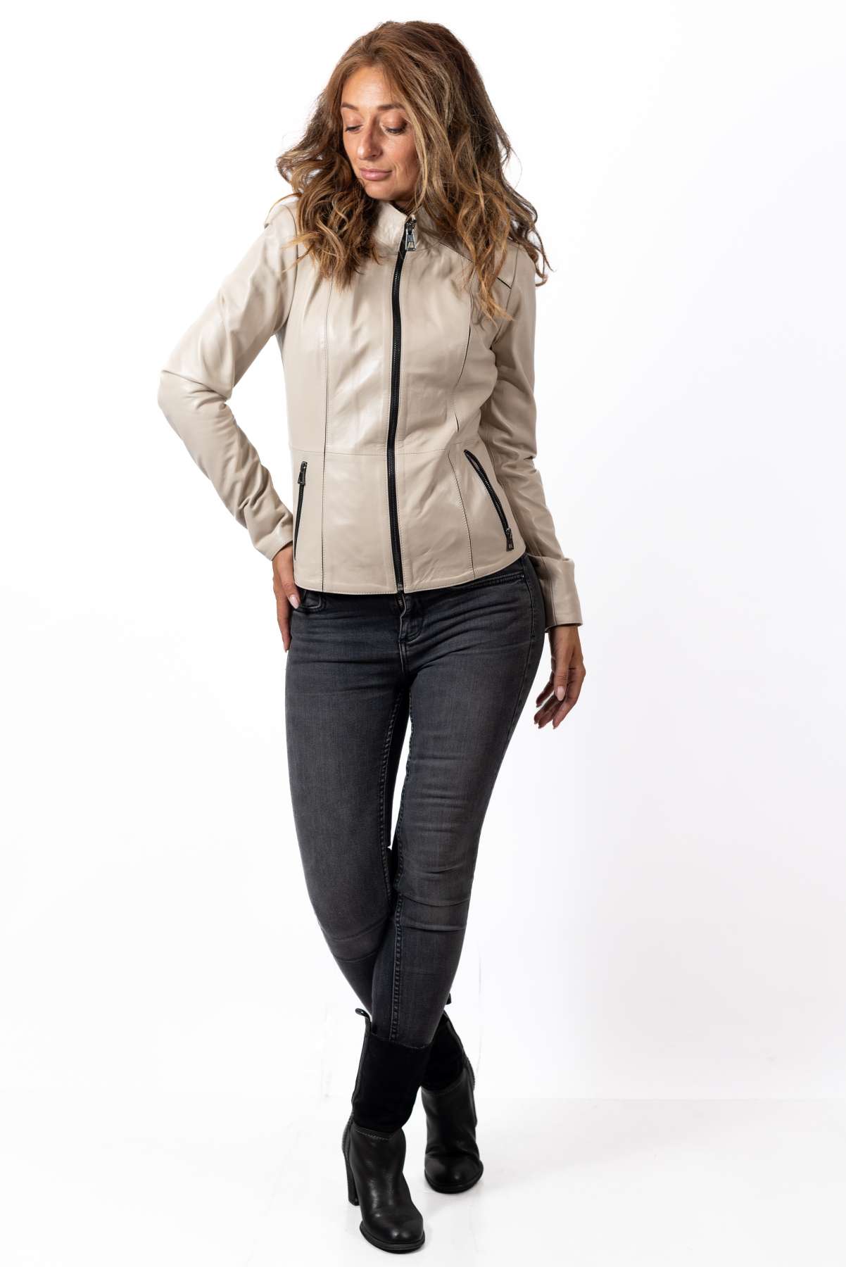 Women's leather jacket Ava