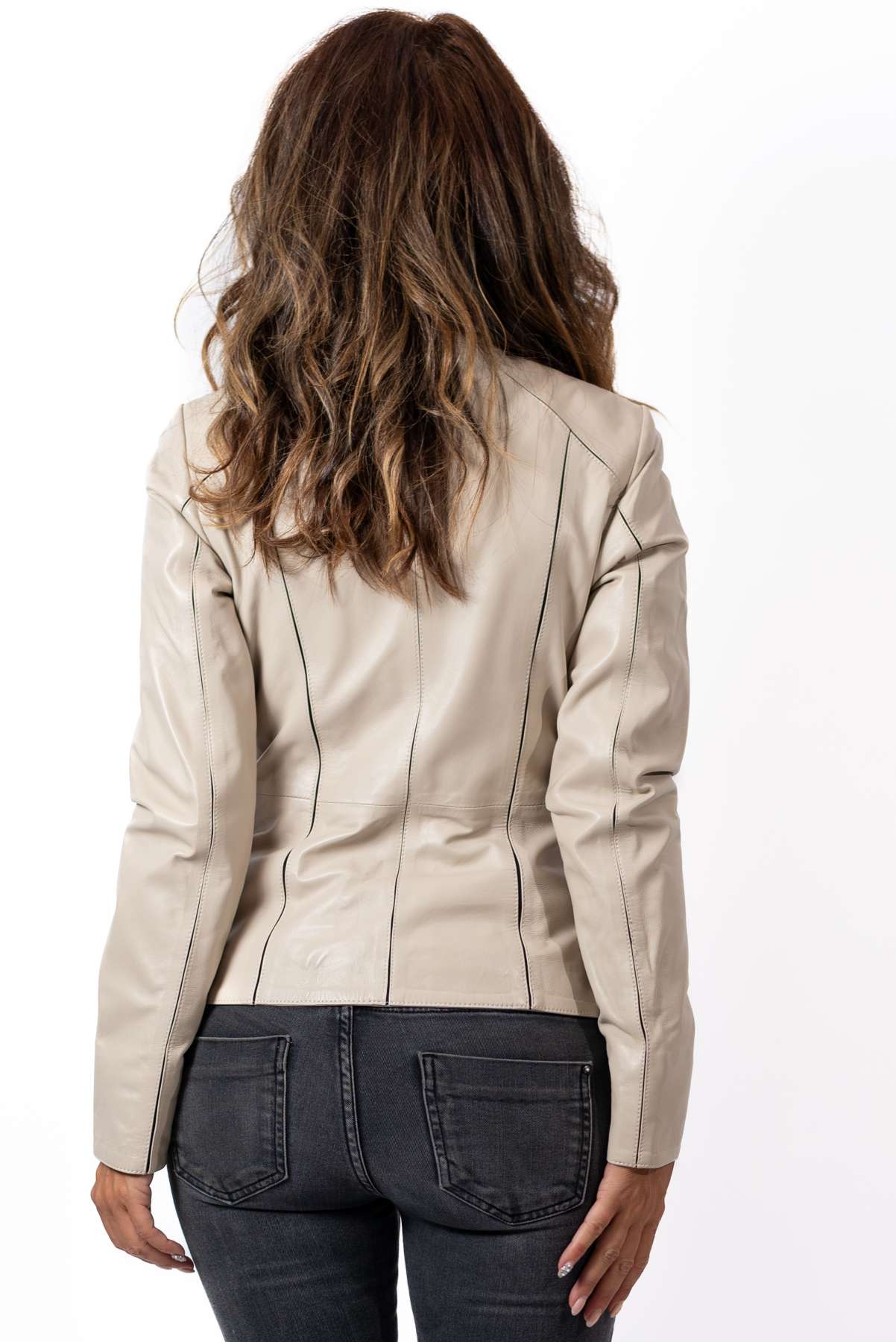 Women's leather jacket Ava