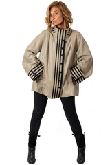 Women's leather jacket Borisa
