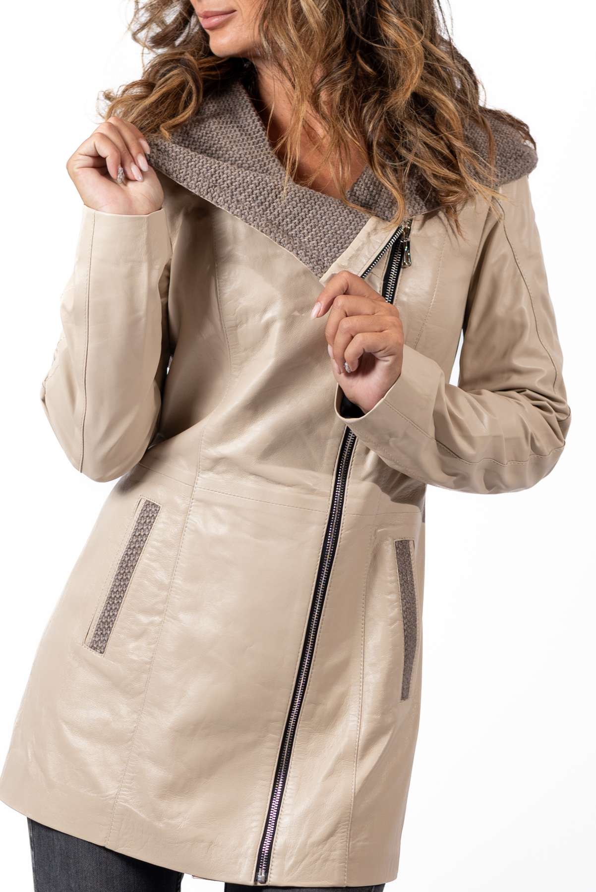 Women's leather jacket Julie