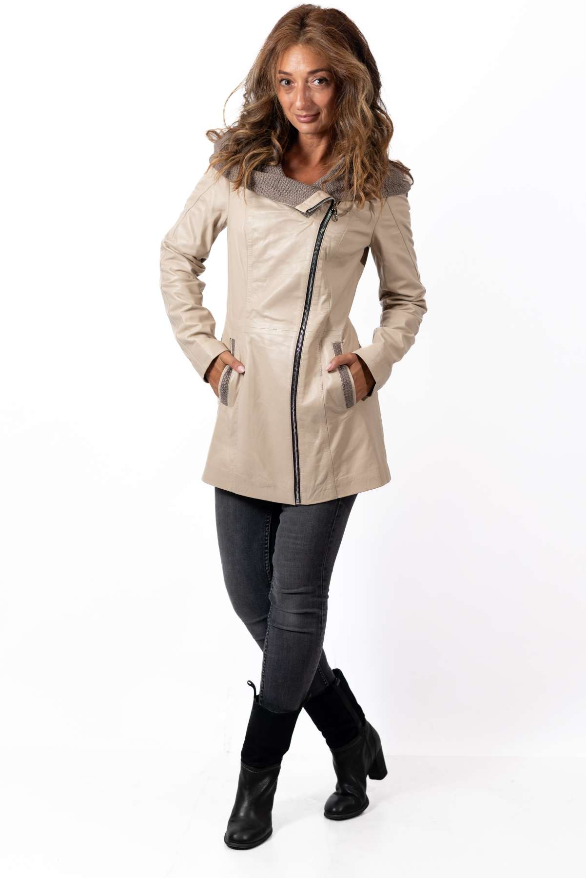 Women's leather jacket Julie