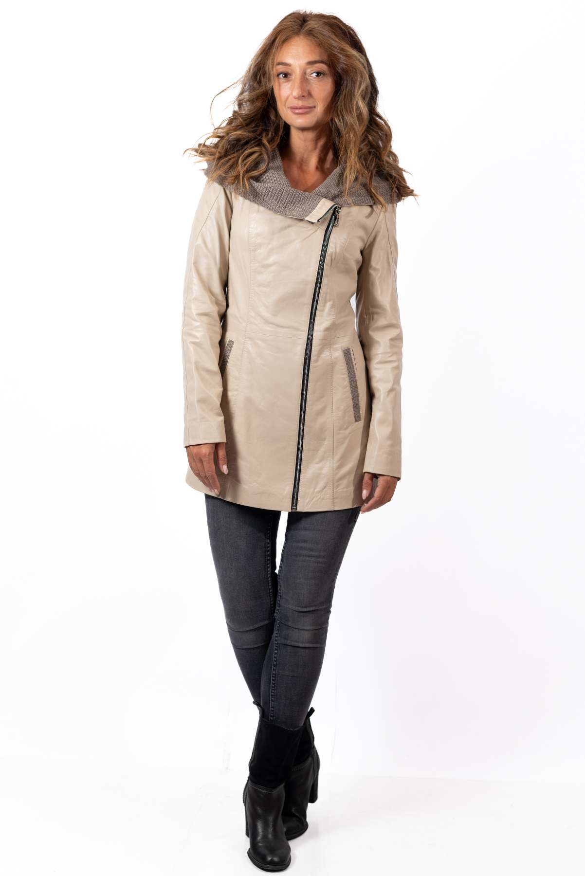 Women's leather jacket Julie