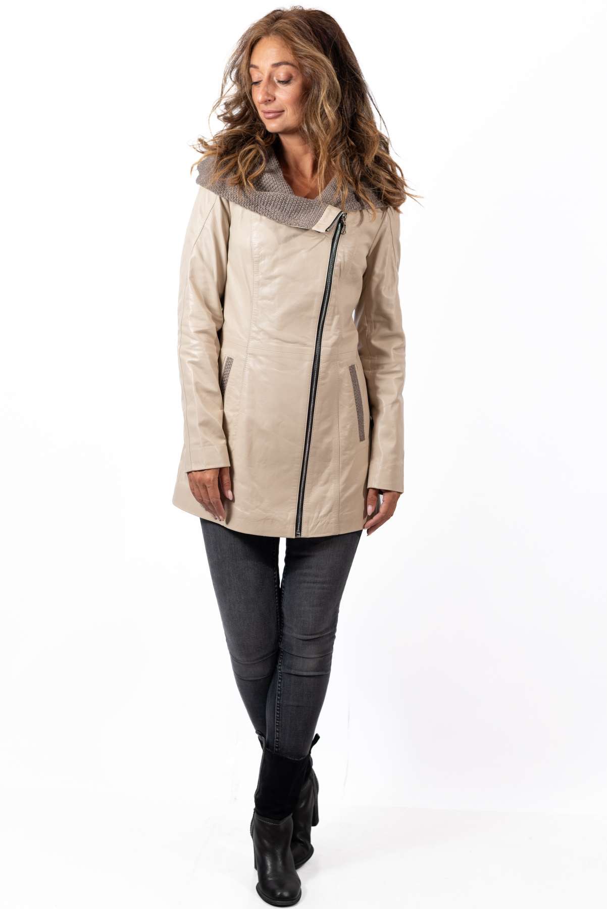 Women's leather jacket Julie
