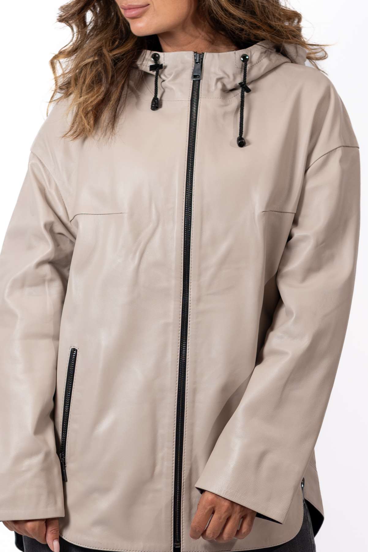 Women's leather jacket Elitsa