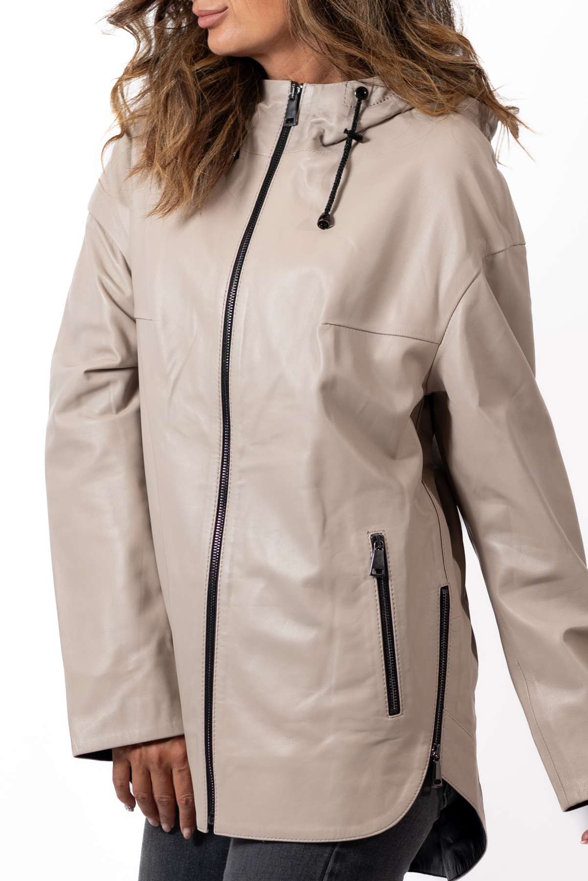 Women's leather jacket Elitsa