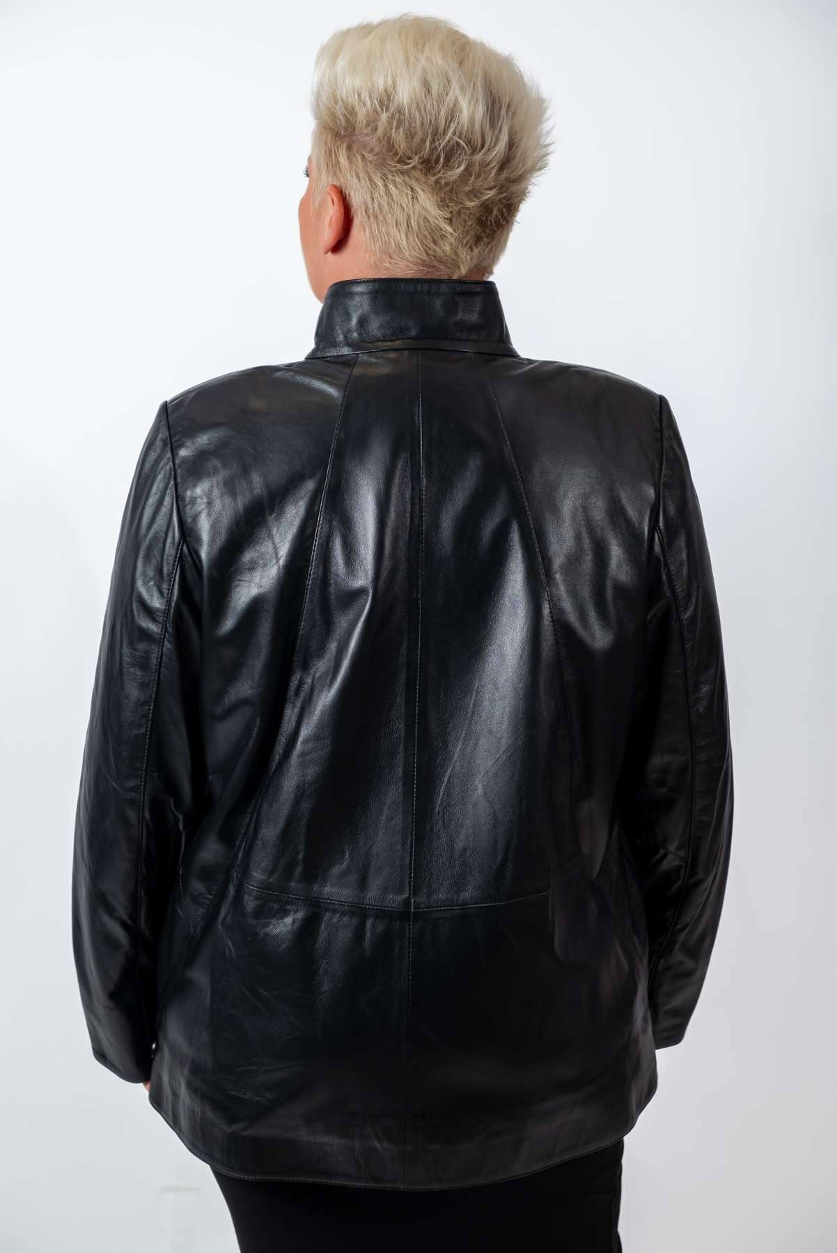 Women's leather jacket Amalia