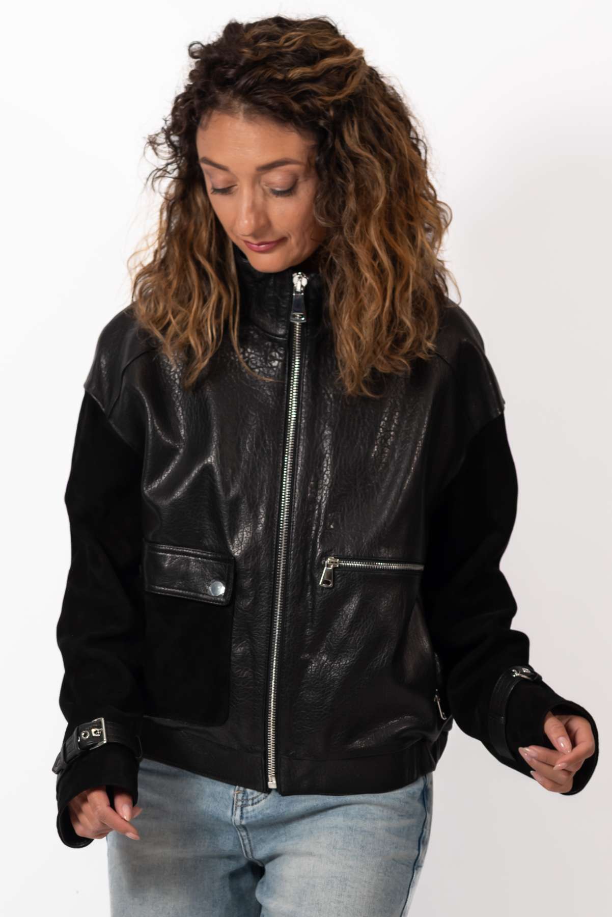 Women's leather jacket Benny