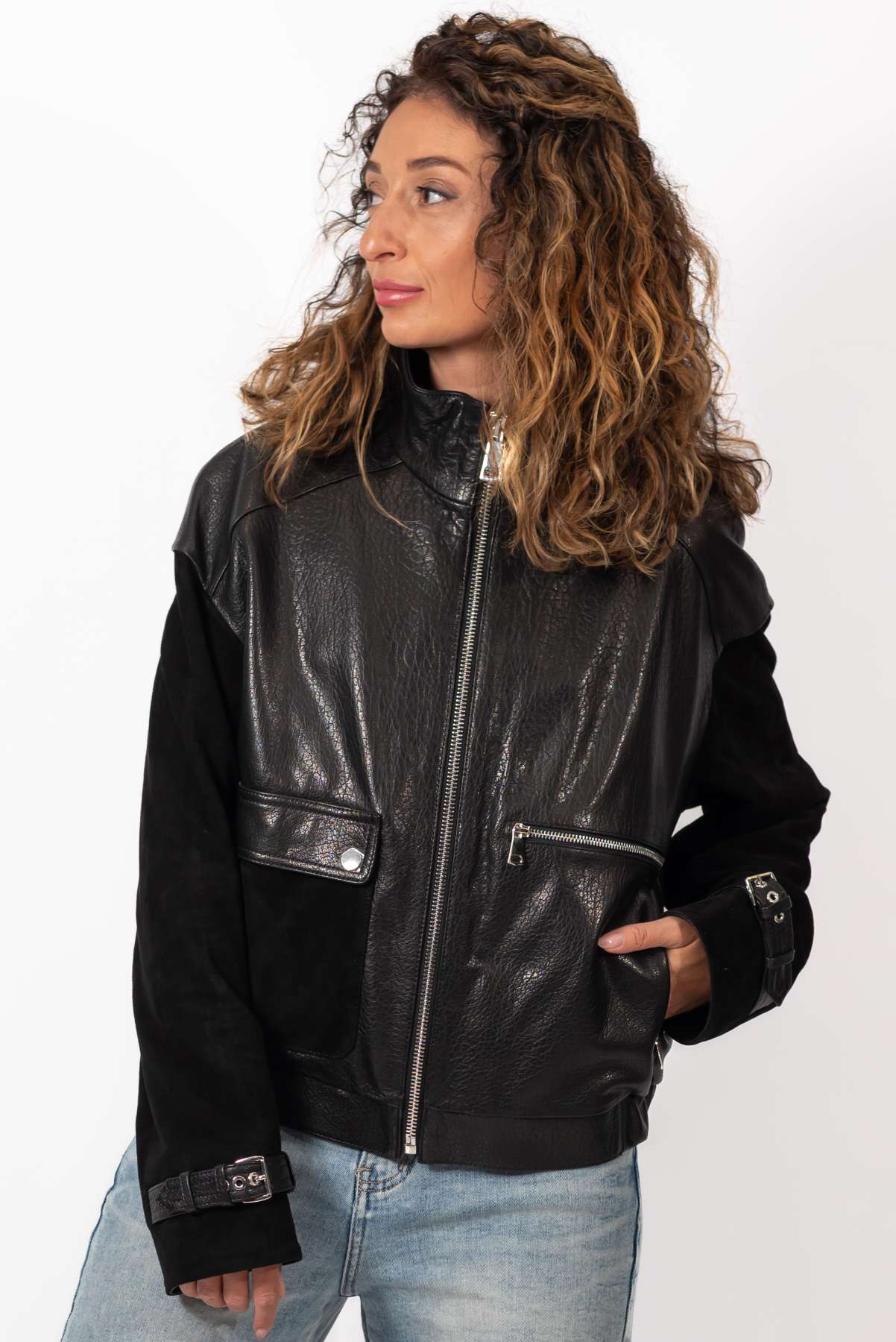 Women's leather jacket Benny