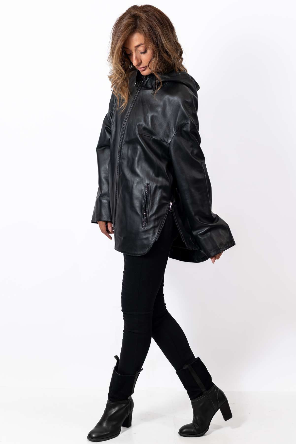 Women's leather jacket Elitsa Black