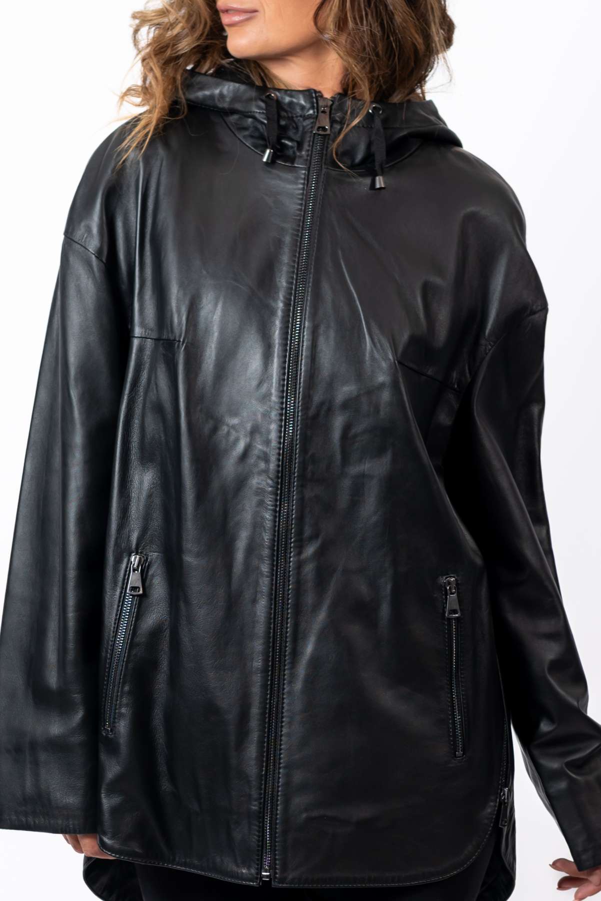 Women's leather jacket Elitsa Black
