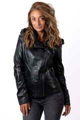 Women's leather jacket Alina