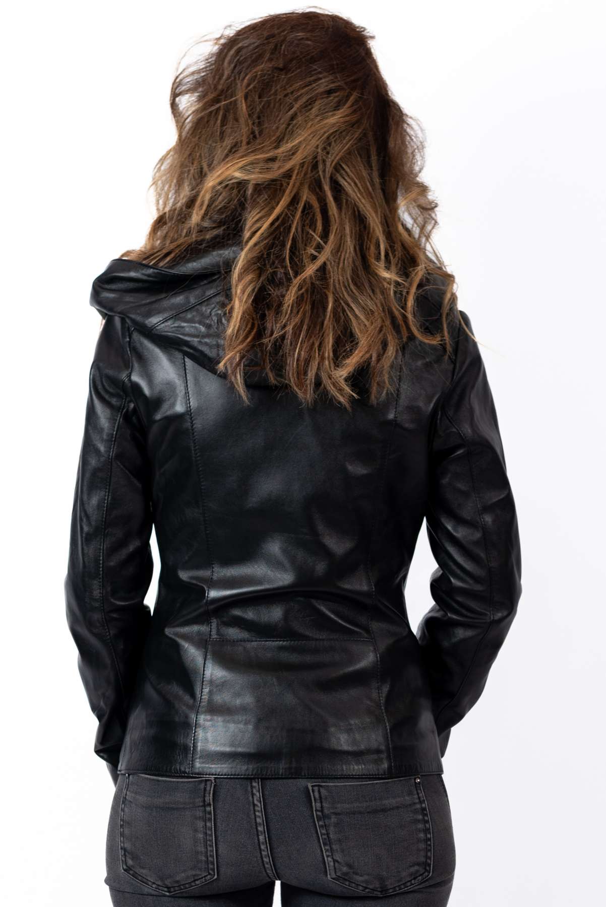 Women's leather jacket Alina