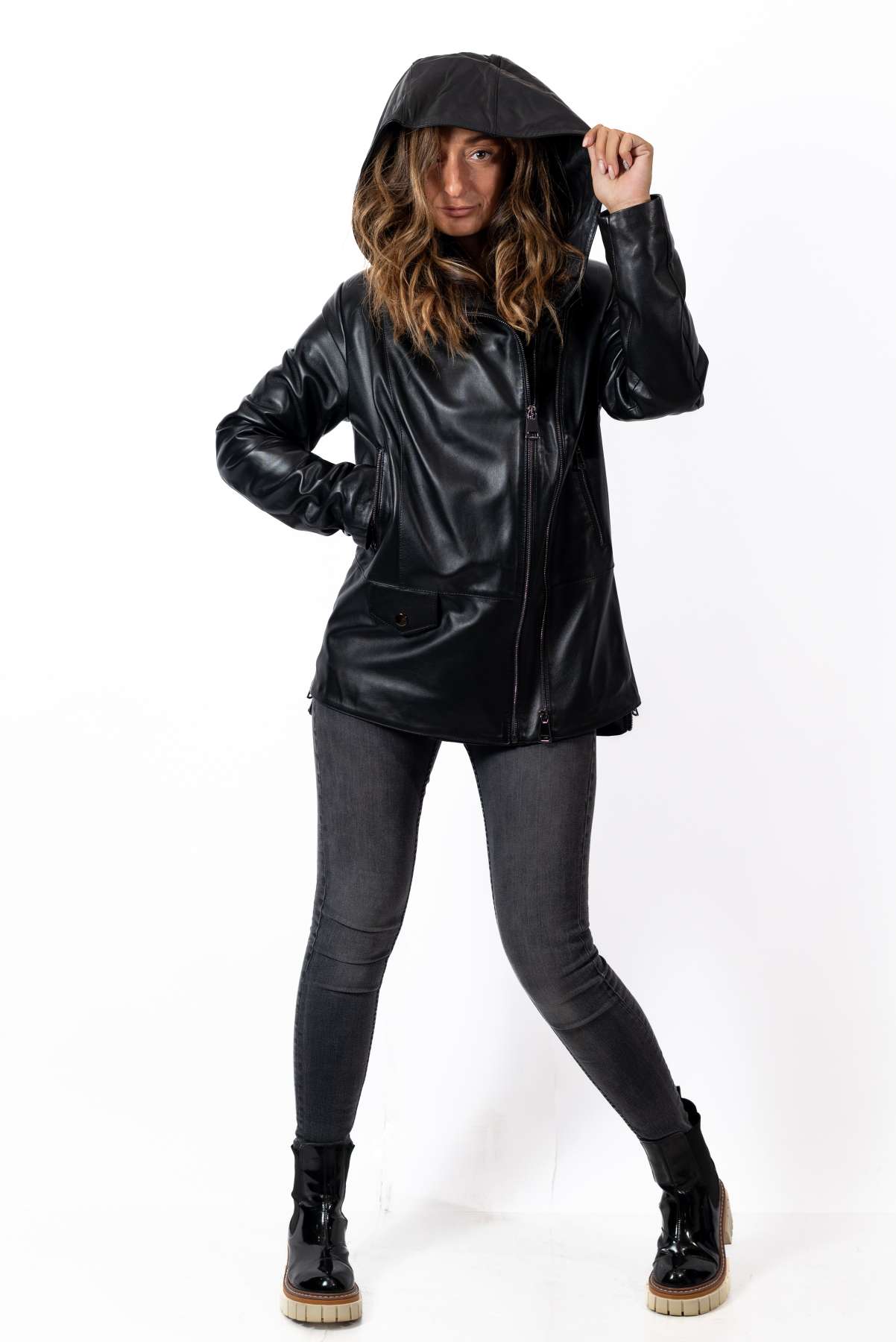 Women's leather jacket Eli