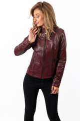 Women's leather jacket Amanda Bordo