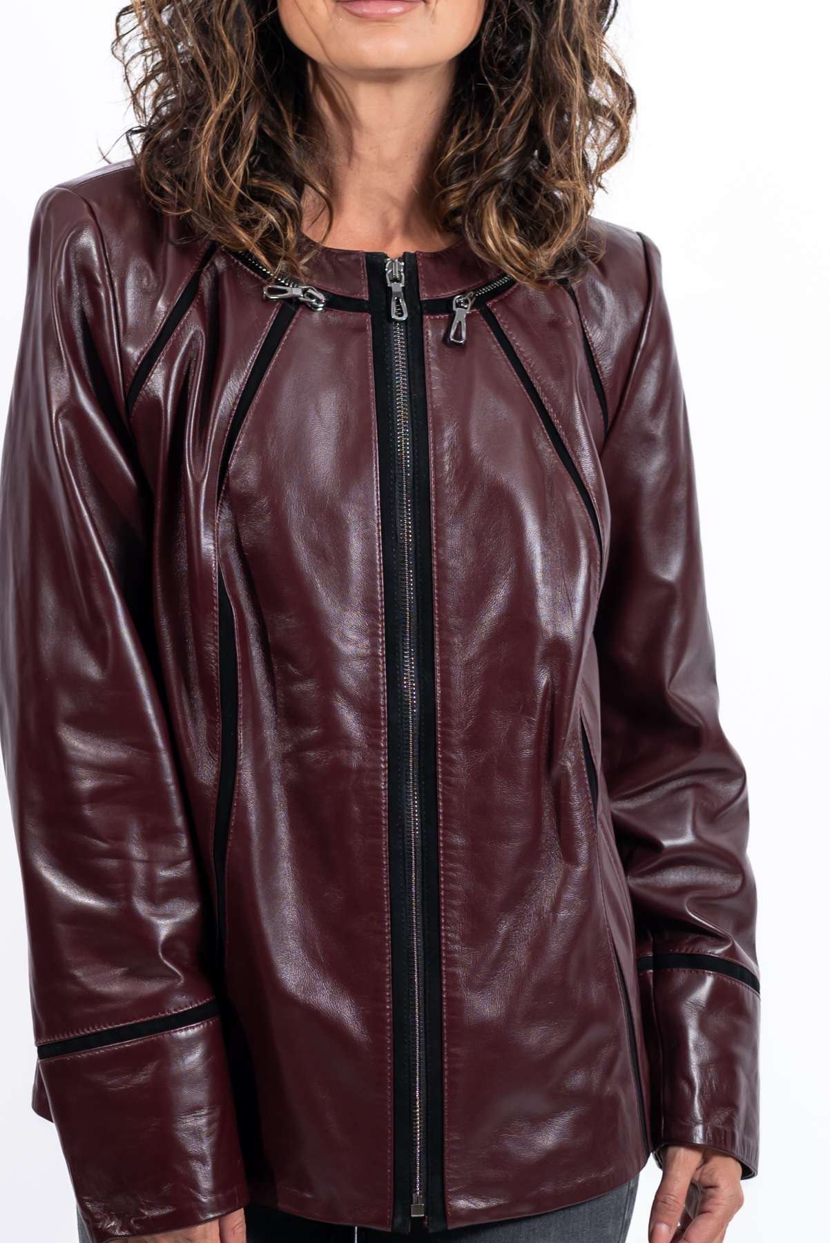 Women's leather jacket Bella
