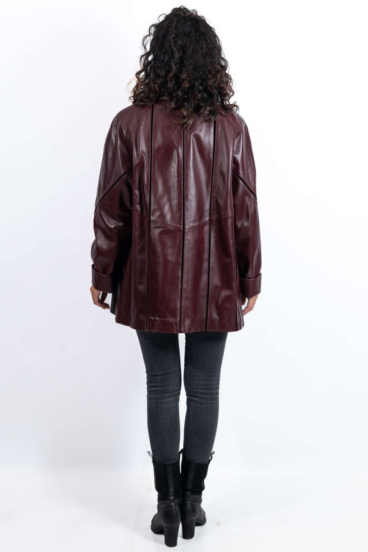 Women's leather jacket Elena