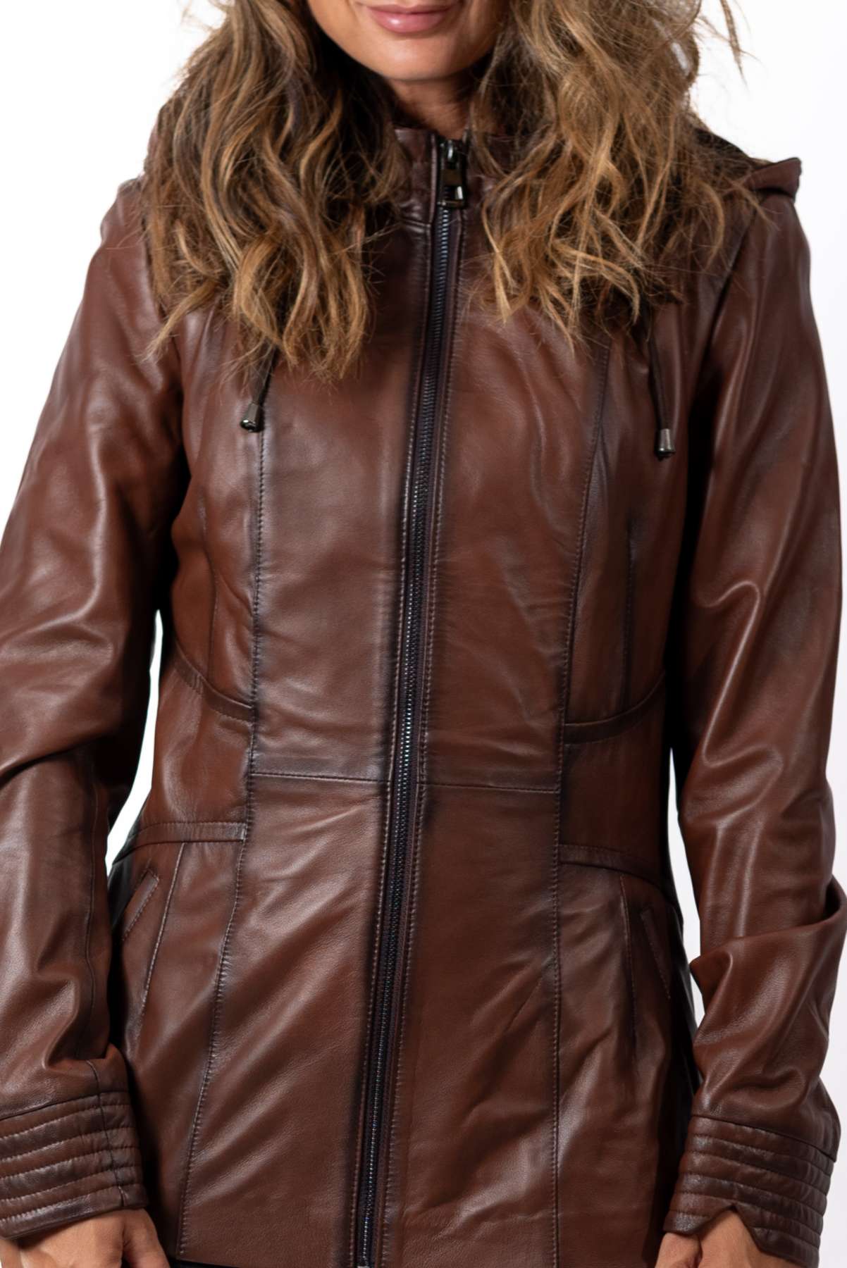 Women's leather jacket Amelia