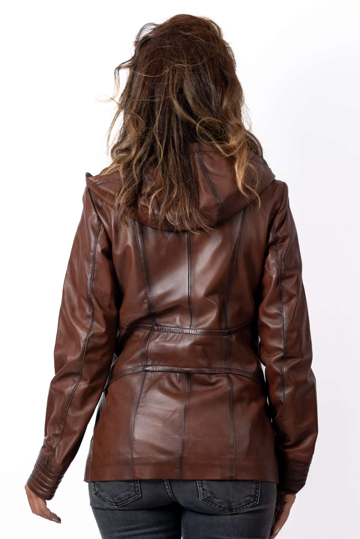 Women's leather jacket Amelia