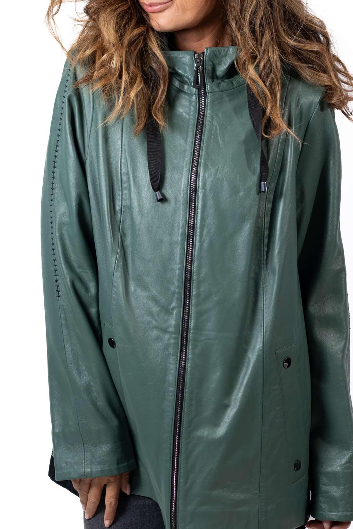 Women's leather jacket Irena