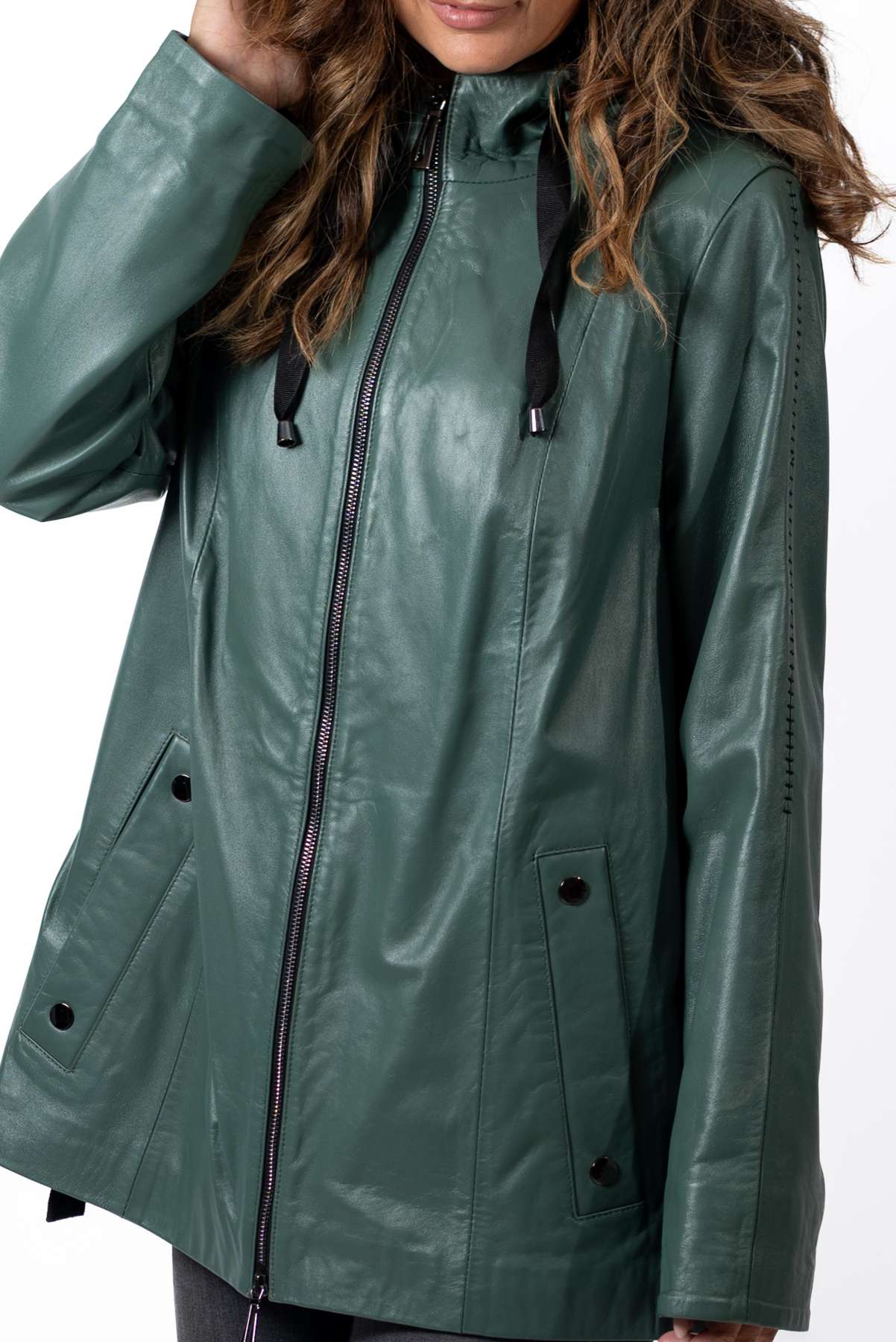 Women's leather jacket Irena