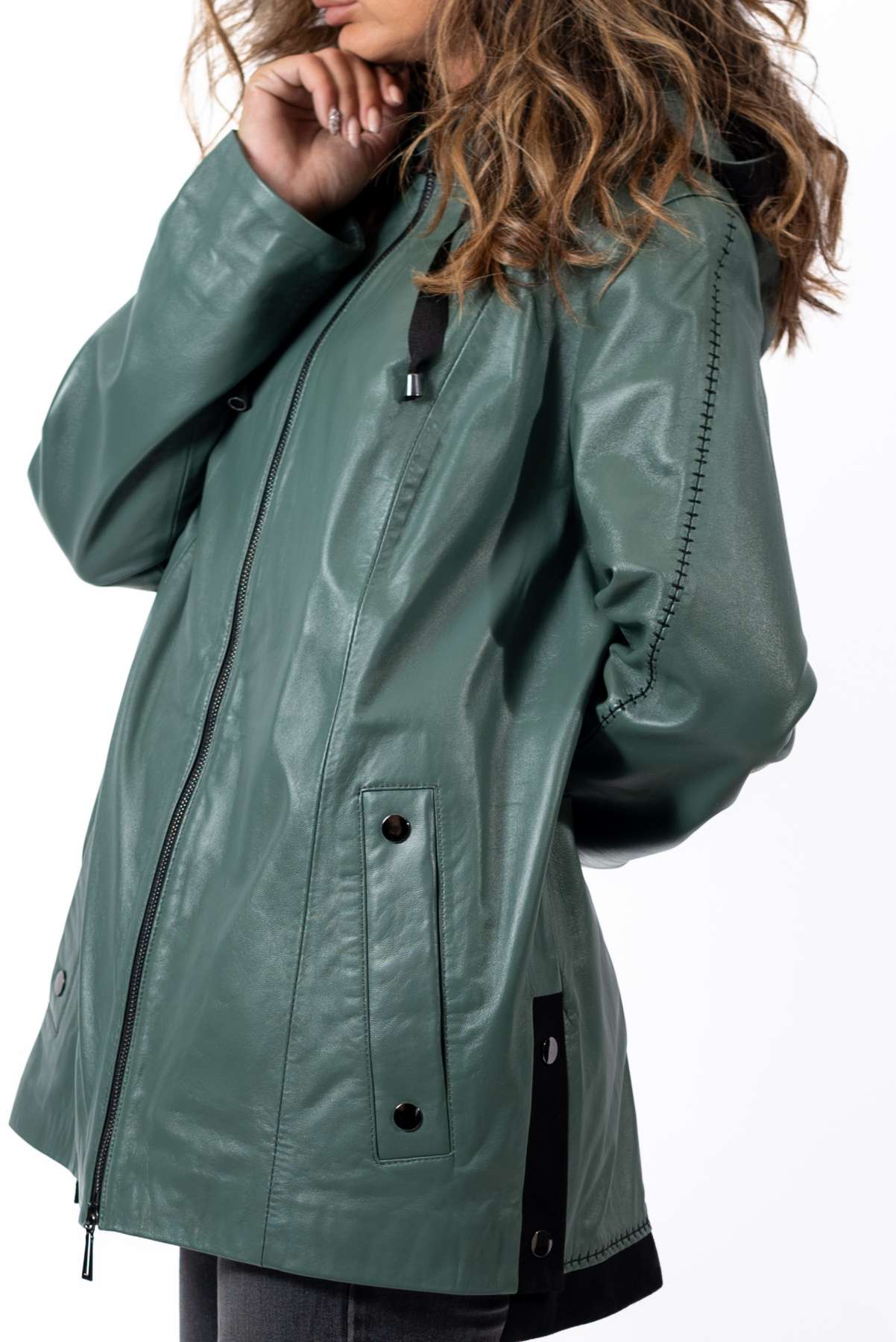 Women's leather jacket Irena