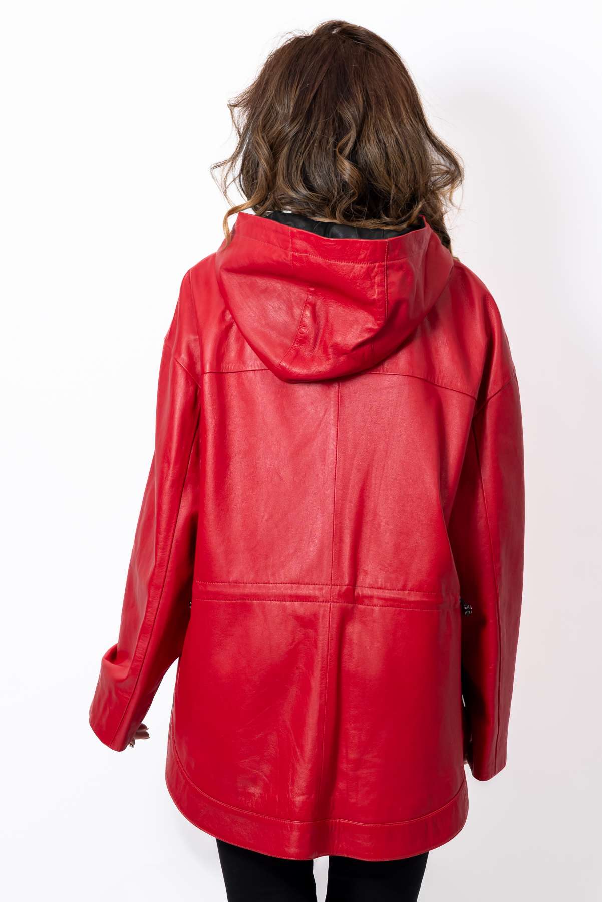 Women's leather jacket Elitsa Red