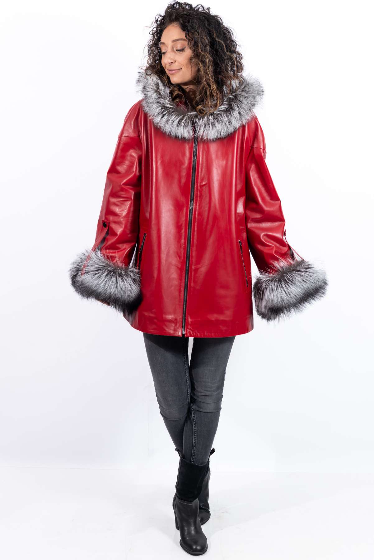 Women's leather jacket Jacqueline