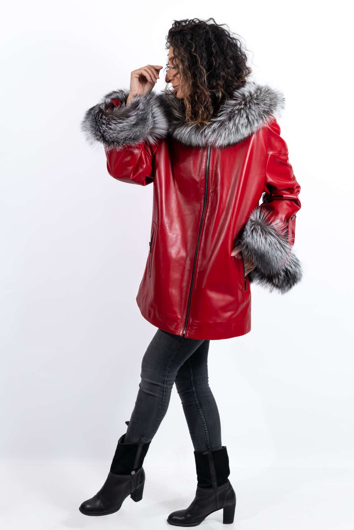 Women's leather jacket Jacqueline