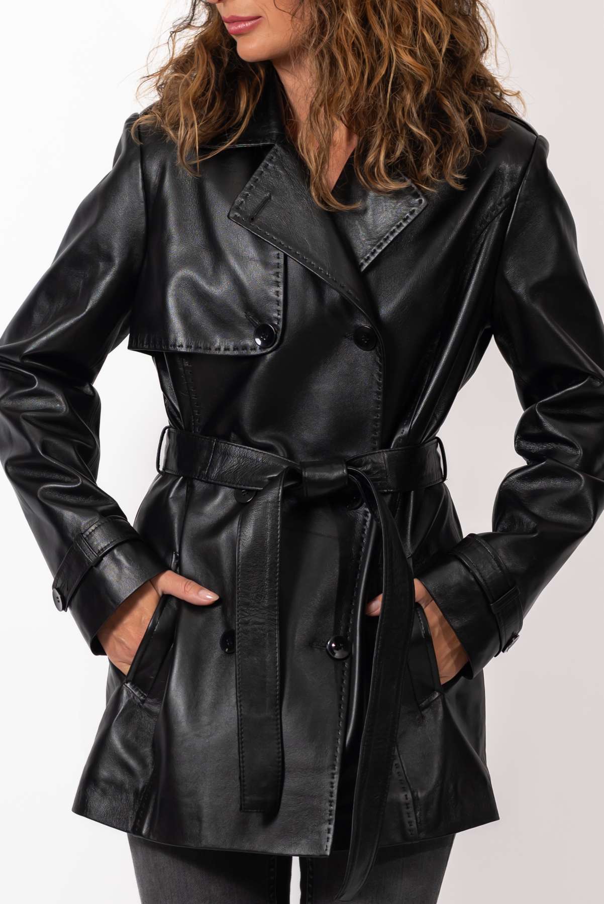 Women's leather jacket Elana