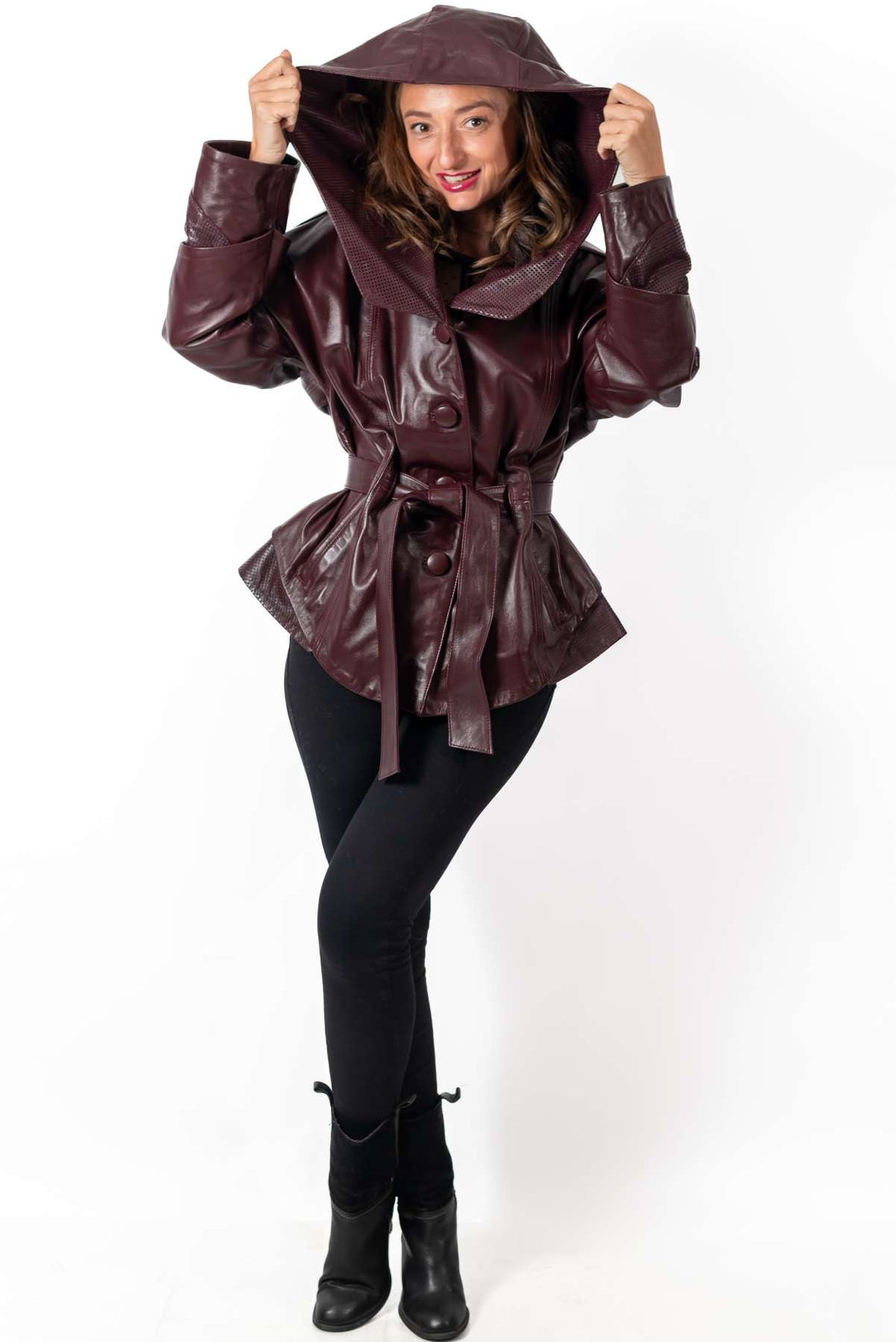 Women's leather jacket Joanna Bordo