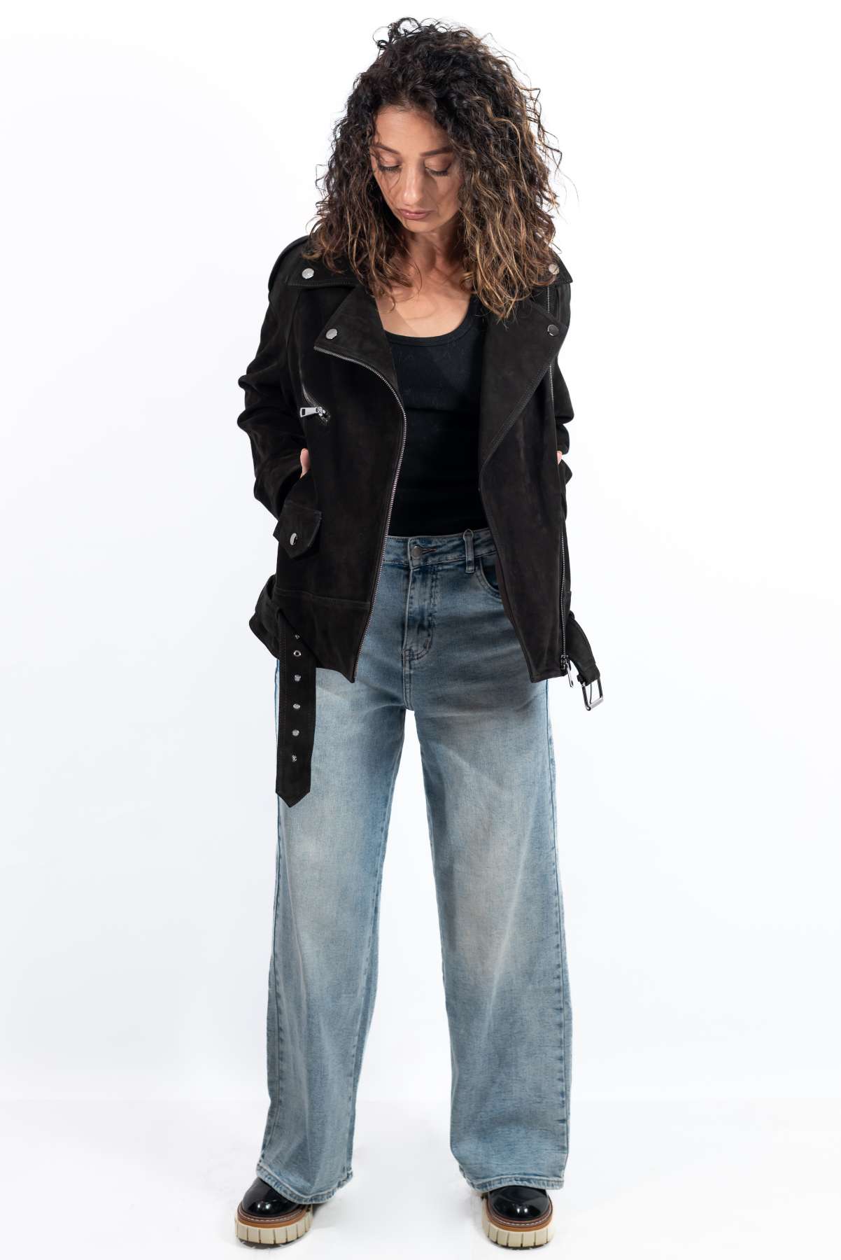 Leather suede jacket Bistra