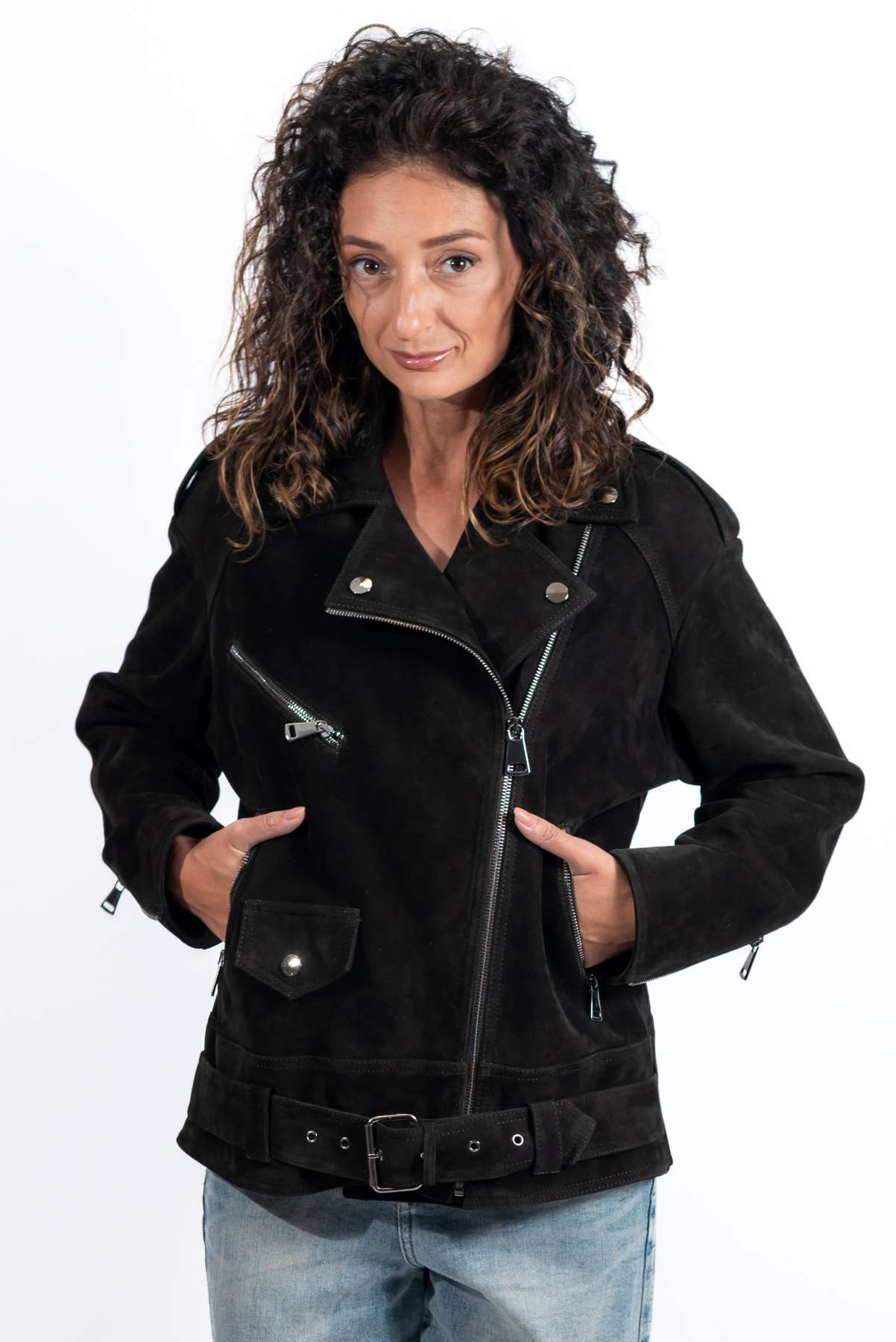 Leather suede jacket Bistra