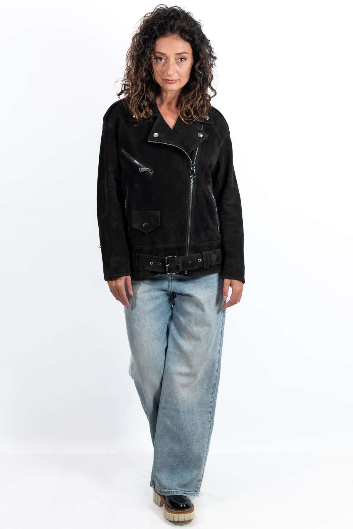 Leather suede jacket Bistra