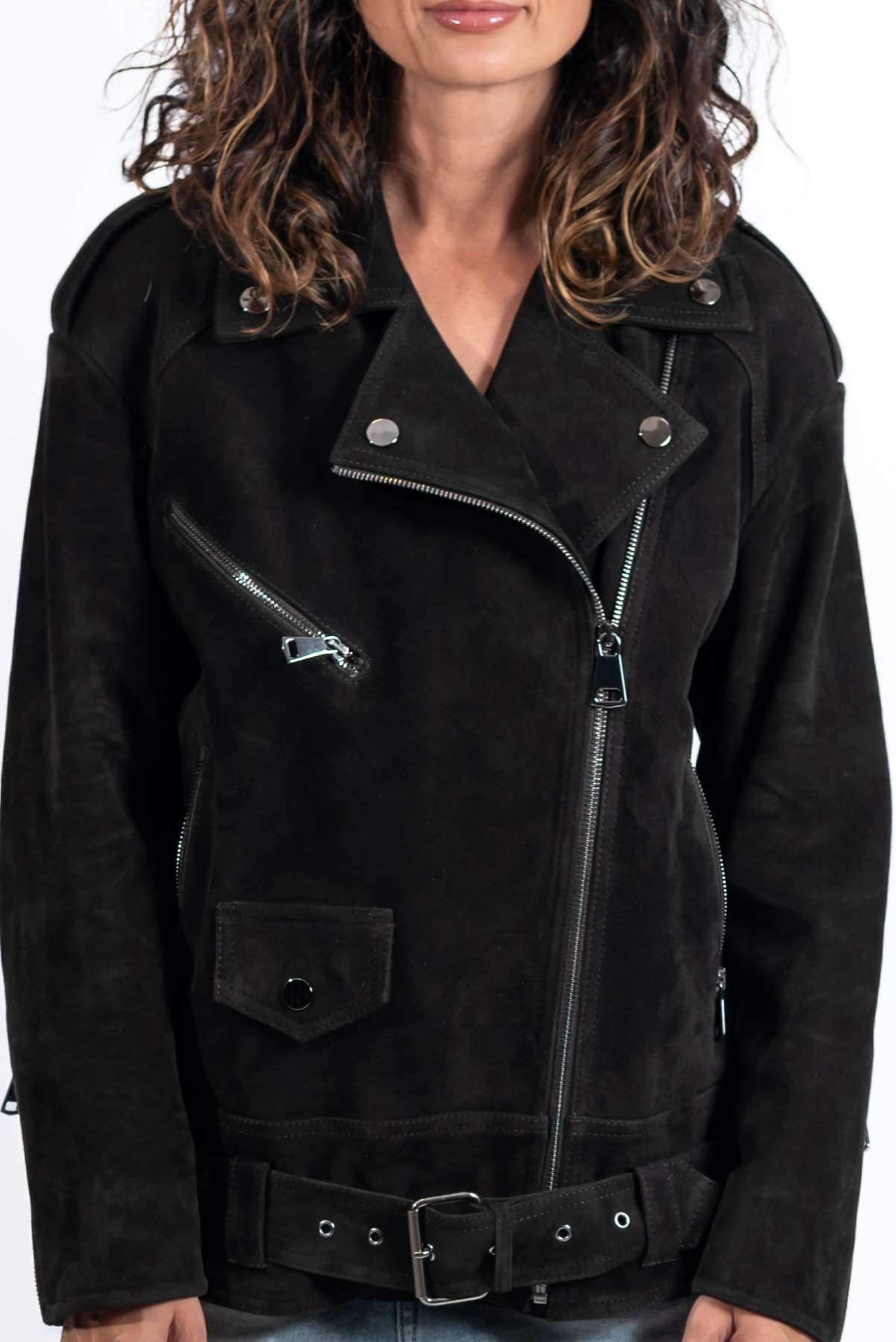 Leather suede jacket Bistra