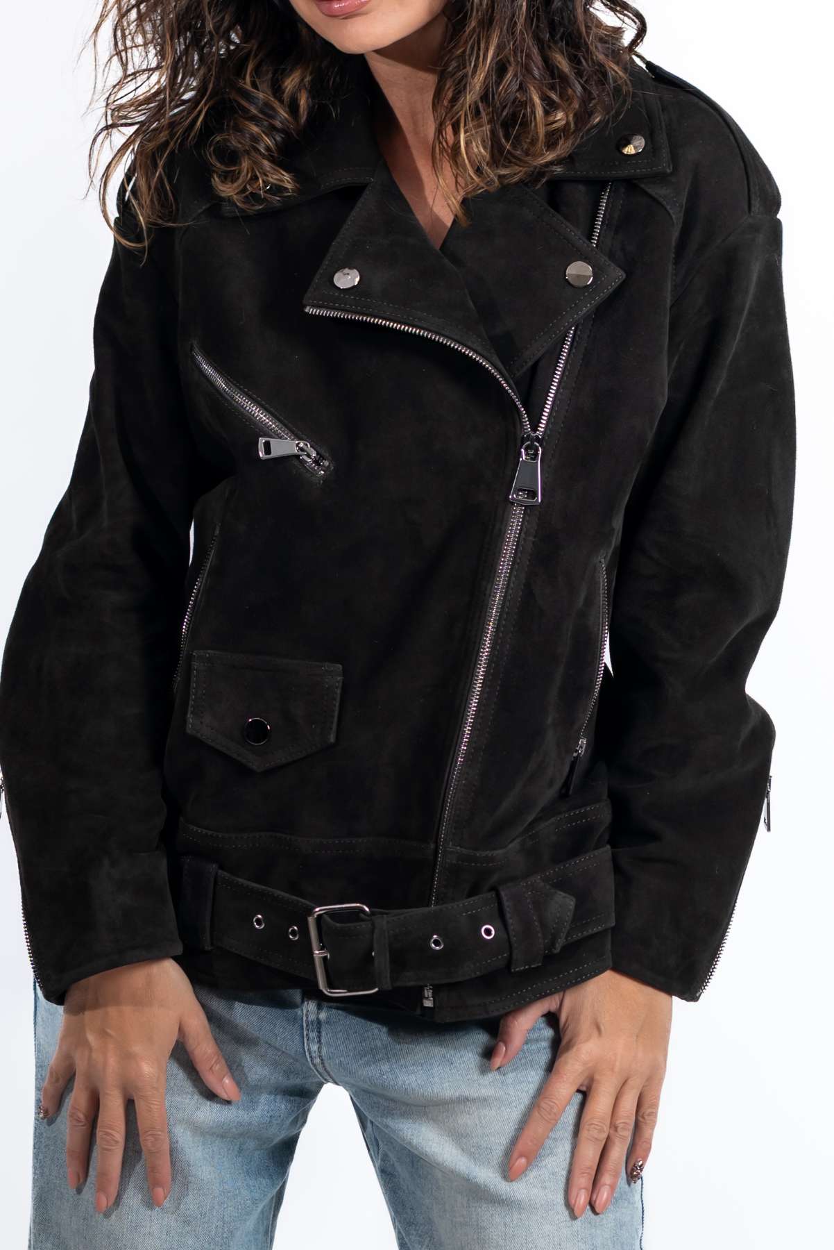 Leather suede jacket Bistra