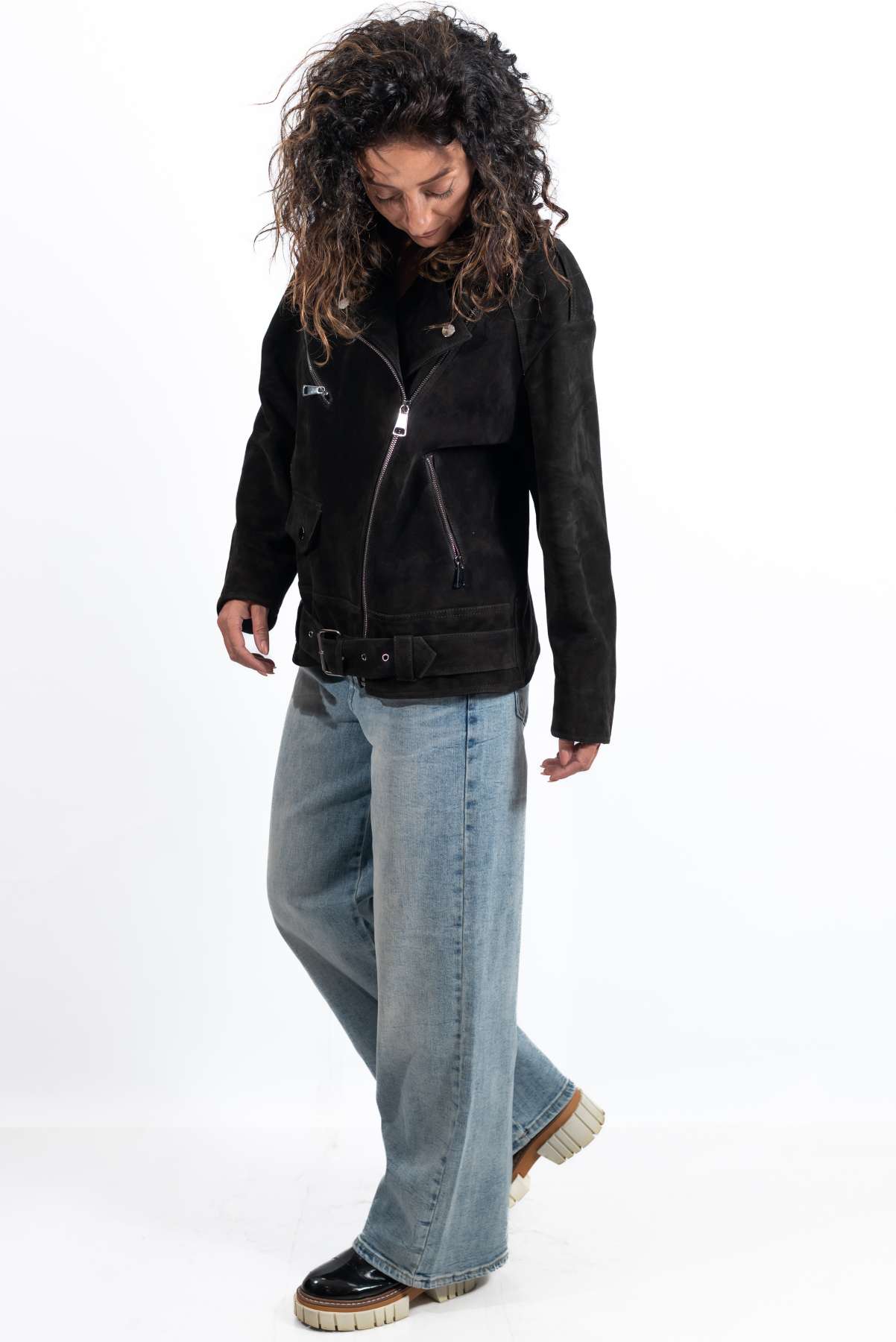 Leather suede jacket Bistra