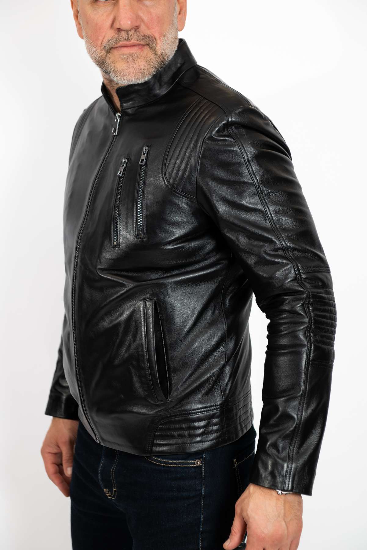 Men's leather jacket Jack