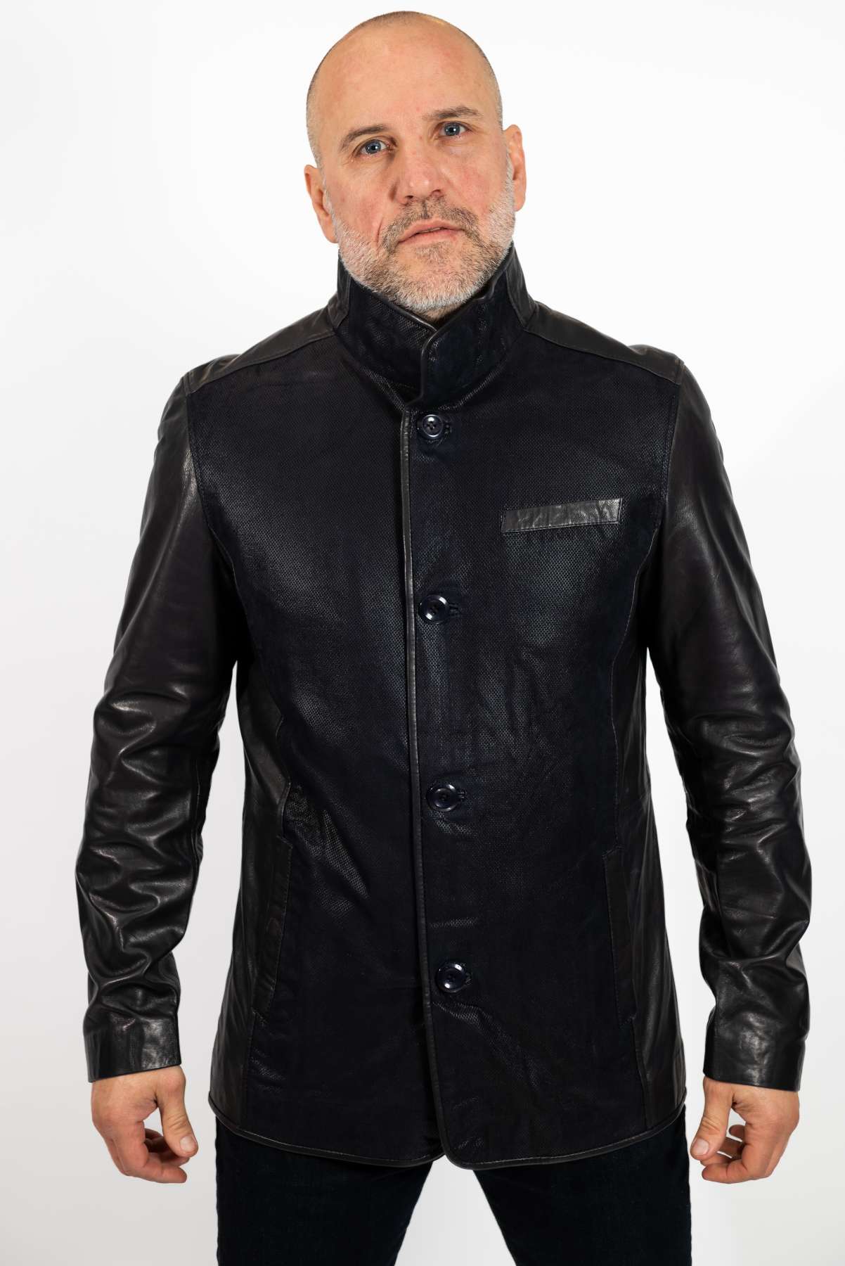 Men's leather jacket Dennis