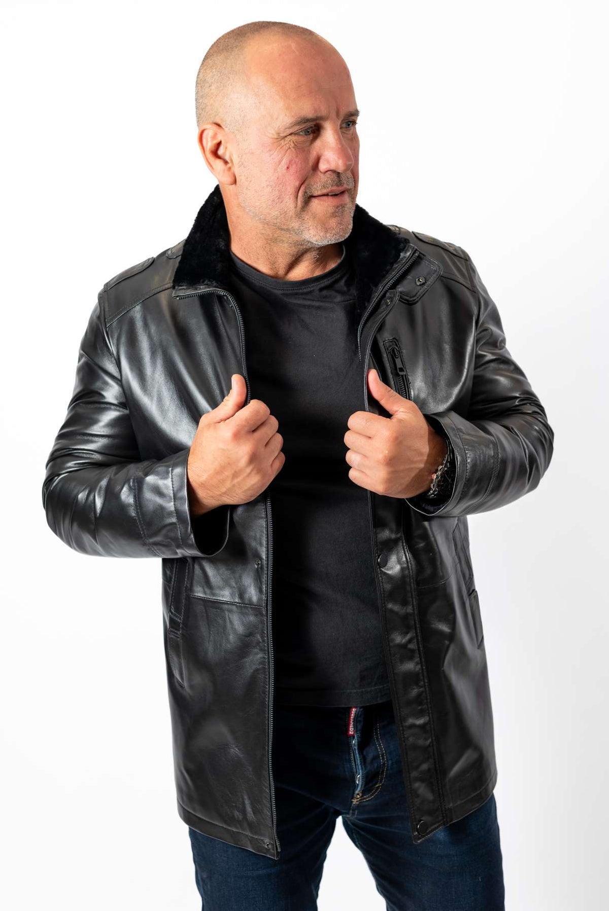 Men's coat Daniel Black