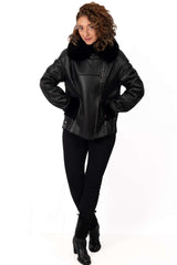 Women's exclusive lambskin coat Desita
