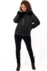 Women's exclusive lambskin coat Desita