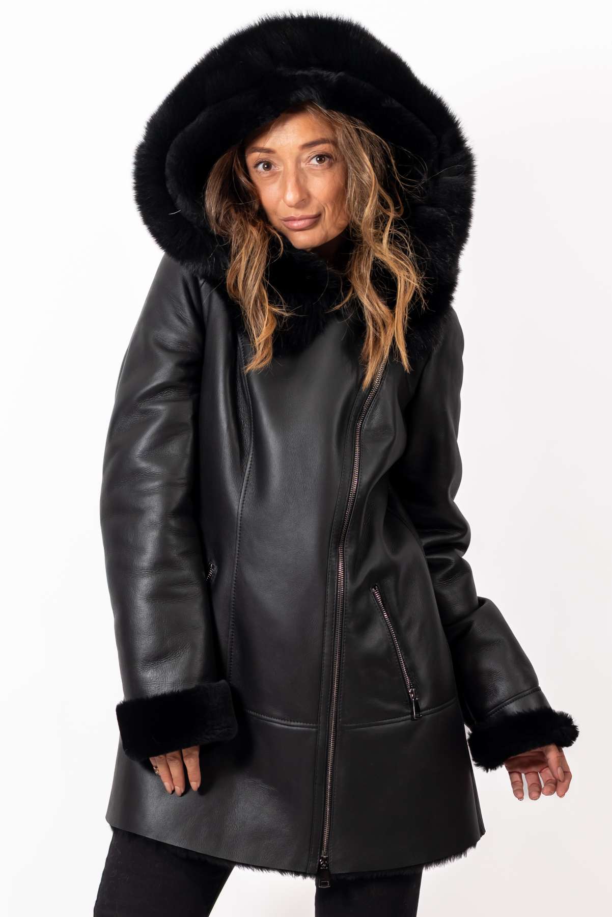 Women's exclusive lambskin coat Galena