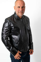 Men's leather jacket Vitomir