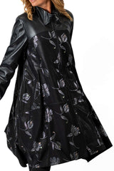 Women's leather coat Geri