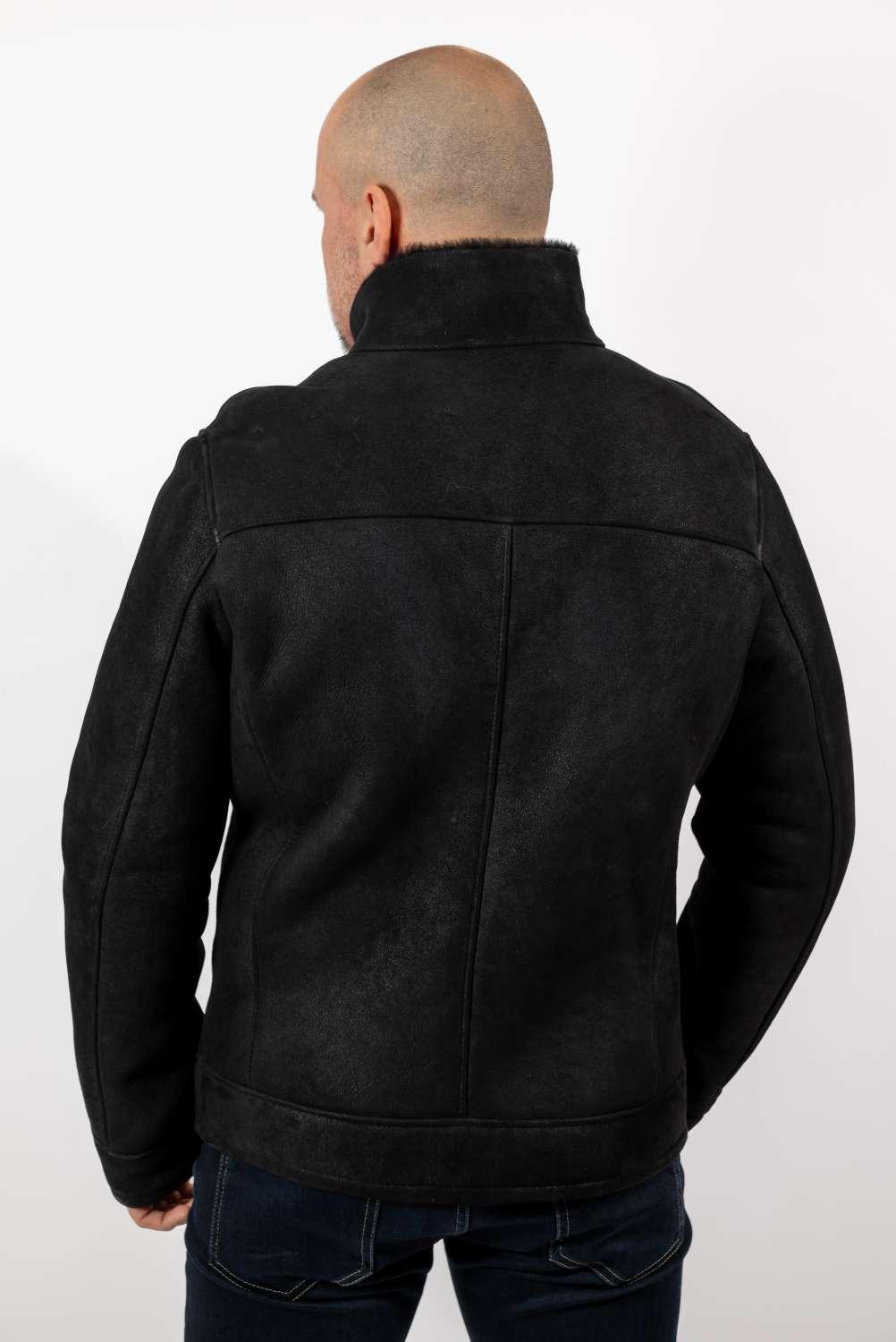Men's leather coat Philip