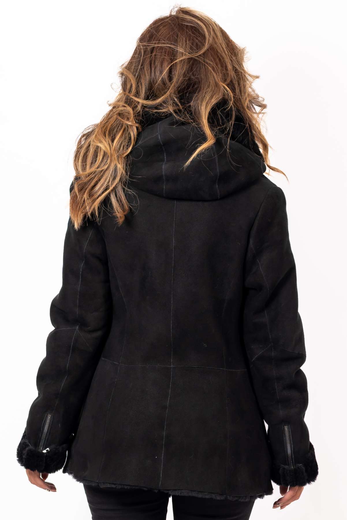 Women's exclusive lambskin coat Veronica Short