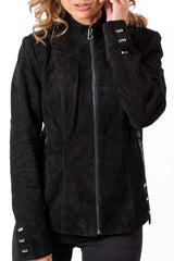 Leather suede jacket Adelina